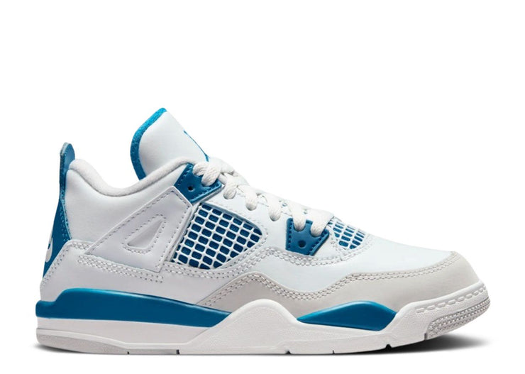 Pre-School Air Jordan 4 Retro "Military Blue 4"