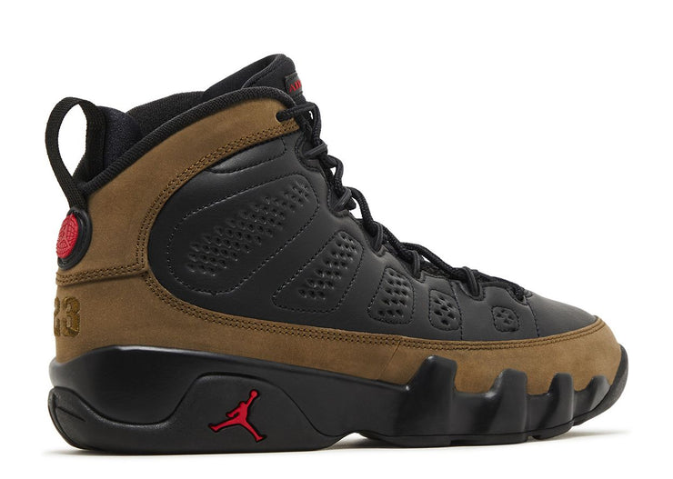 Kids Air Jordan 9 Retro "Olive"