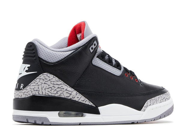 Mens Air Jordan 3 Retro "Black Cement 2024"