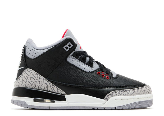 Kids Air Jordan 3 Retro "Black Cement 2024"