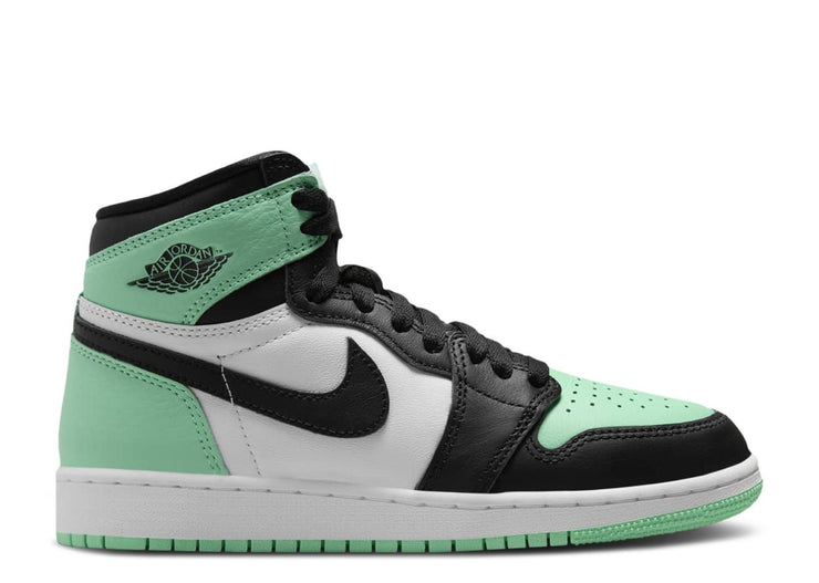 Kids Air Jordan 1 Retro High OG "Green Glow"