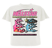 Hellstar Pixel Short Sleeve Tee Shirt White