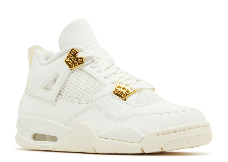 WMNS Air Jordan 4 Retro "Metallic Gold"