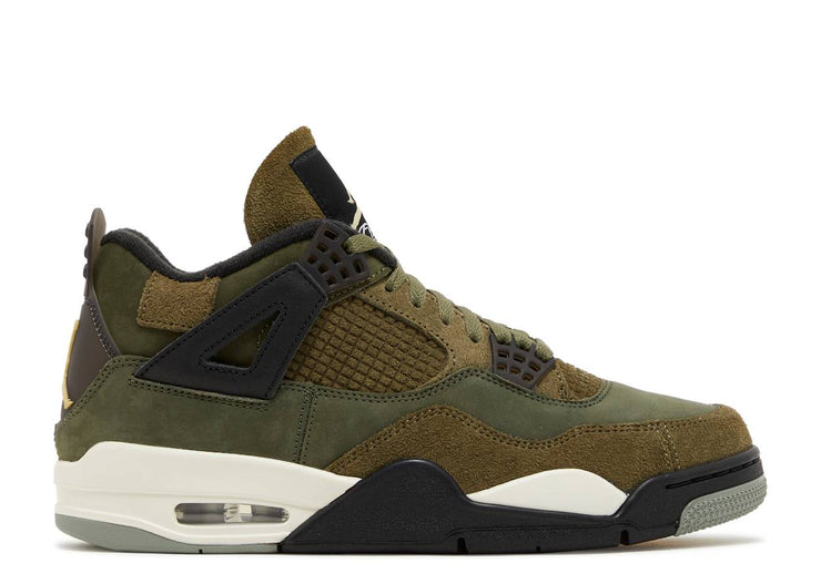 Kids Air Jordan 4 Retro SE "Olive"