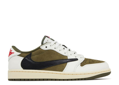 Mens Air Jordan 1 Retro Low OG SP "Travis Scott Medium Olive"