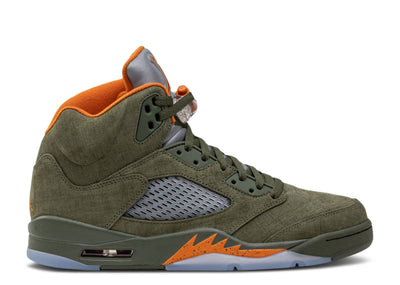 Mens Air Jordan 5 Retro Olive