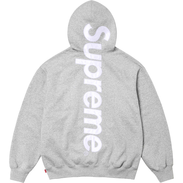 Supreme Satin Applique Sweatsuit "Grey"