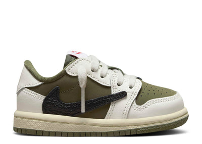 Toddler Air Jordan 1 Retro Low OG SP "Travis Scott Medium Olive"