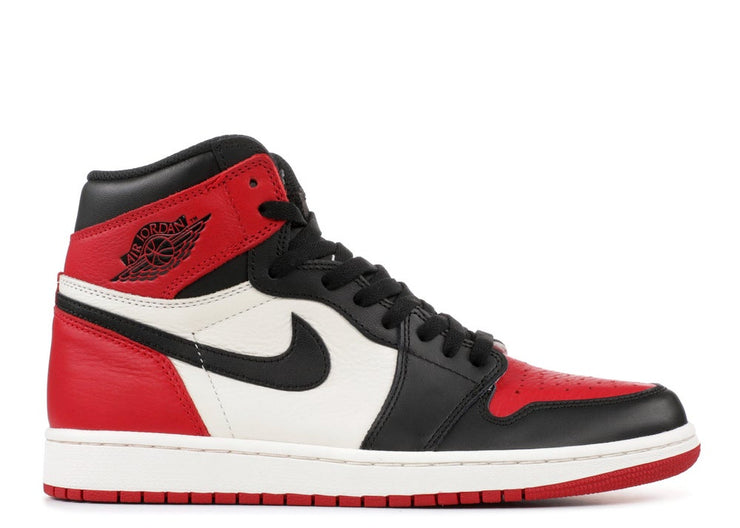 Mens Air Jordan 1 Retro High OG "Bred Toe"