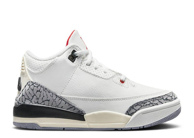 Pre-School Air Jordan 3 Retro "White Cement Reimagined"