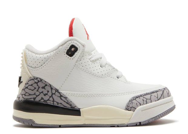 Toddler Air Jordan 3 Retro "White Cement Reimagined"