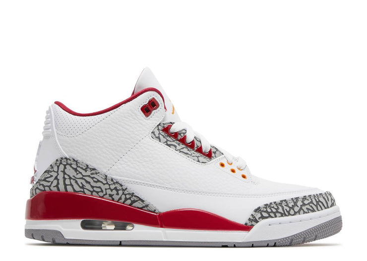 Mens Air Jordan 3 Retro "Cardinal"