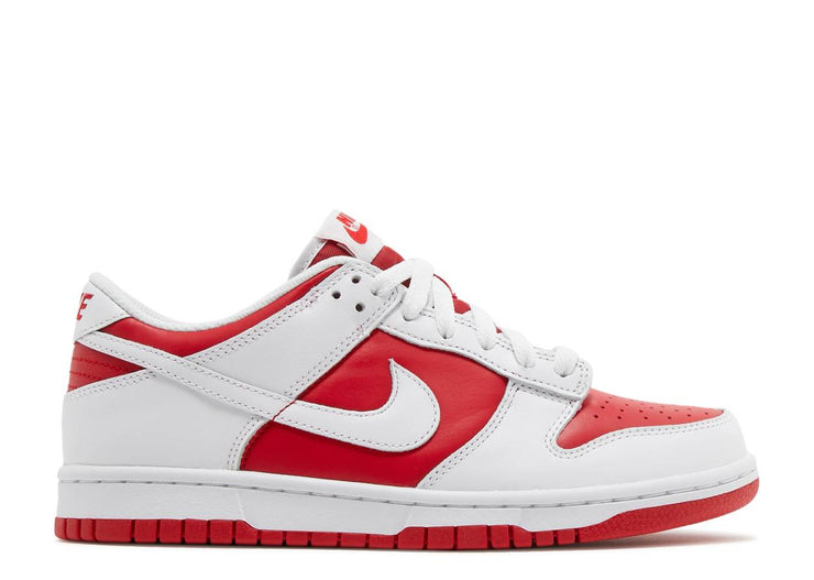 Kids Nike Dunk Low "Championship Red"