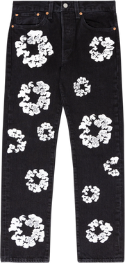 Denim Tears "The Cotton Wreath Jean Black"