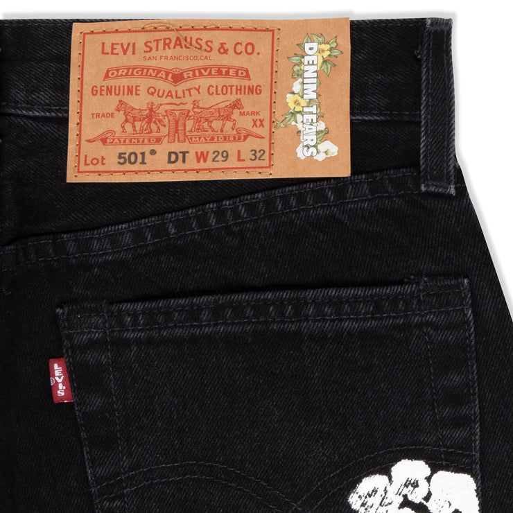 Denim Tears "The Cotton Wreath Jean Black"