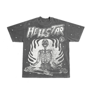 Hellstar Studios Inner Peace Short Sleeve Tee Shirt Black