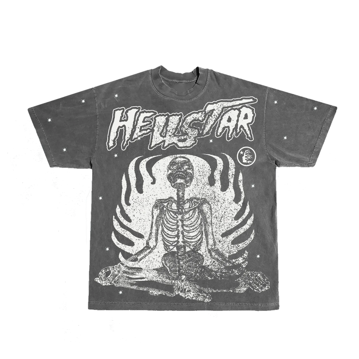 Hellstar Studios Inner Peace Short Sleeve Tee Shirt Black