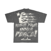 Hellstar Studios Inner Peace Short Sleeve Tee Shirt Black