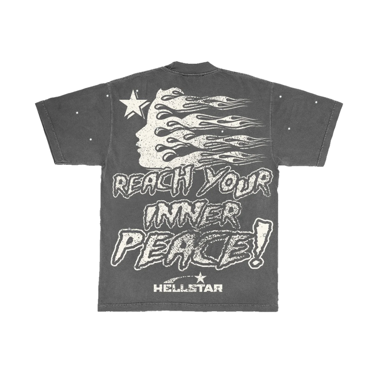 Hellstar Studios Inner Peace Short Sleeve Tee Shirt Black