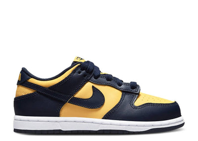 Pre-School Nike Dunk Low "Michigan"