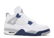 Mens Air Jordan 4 Retro "Midnight Navy"