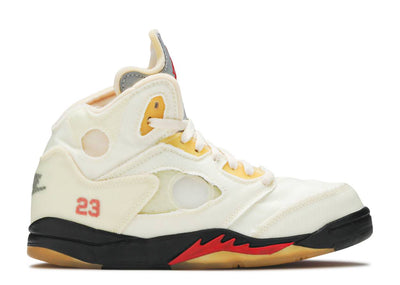 Pre-School Air Jordan 5 Retro SP "Off White Sail"